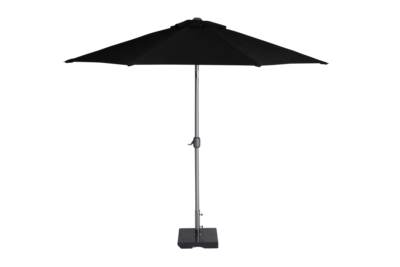 Black and store white parasol